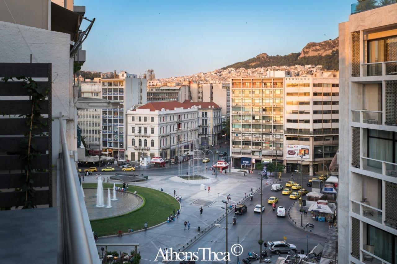 Athensthea Alpha Luxury Penthouse Apt In Omonia Екстериор снимка